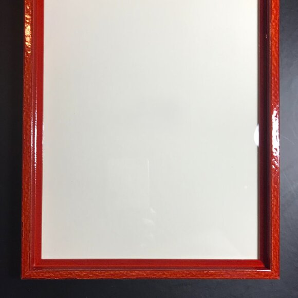 Vibrant Red Glossy Colorful Frame - Ready to Use - 8x10 - w/Hardware - New - Picture 3 of 15